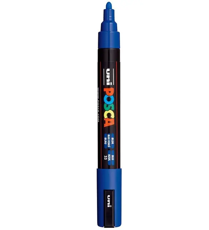 Posca Viltstift - PC-5M - Blauw Merkproduct