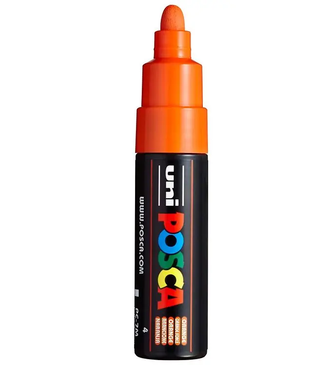 Posca Viltstift - PC-7M - Donker Oranje Actieprijs