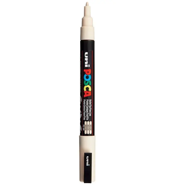 Posca Viltstift - PC-3M - Beige Nieuw