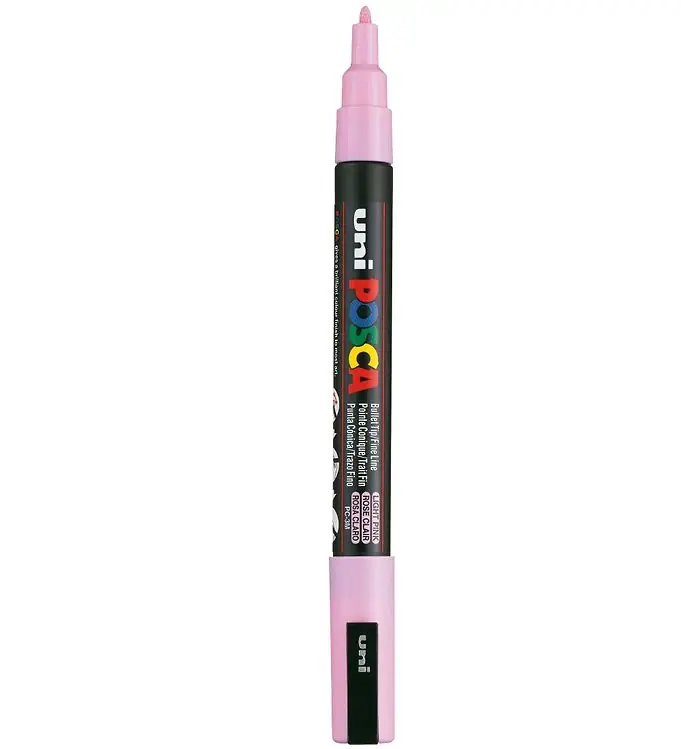 Express Levering Posca Viltstift - PC-3M - Licht roze