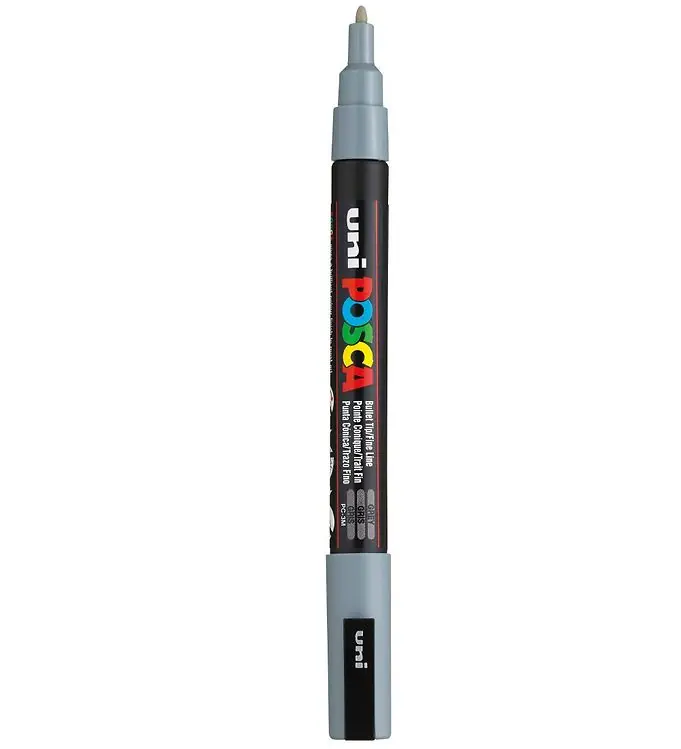 Posca Viltstift - PC-3M - Grijs Exclusieve Aanbieding