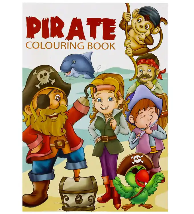 Carioca Kleurboek - Piratenkleurboek - 16 pagina's Beperkt Aanbod