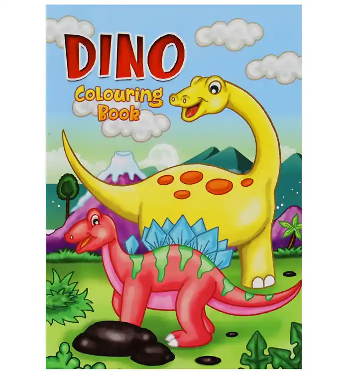 Lage Prijs Carioca Kleurboek - Dino Kleurboek - 16 pagina's