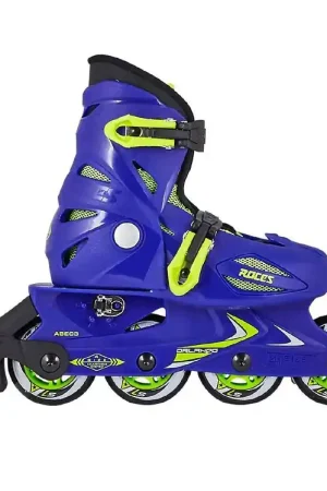 Roces Rolschaatsen - Orlando III - Blauw/Limoen - Skeelers Superprijs