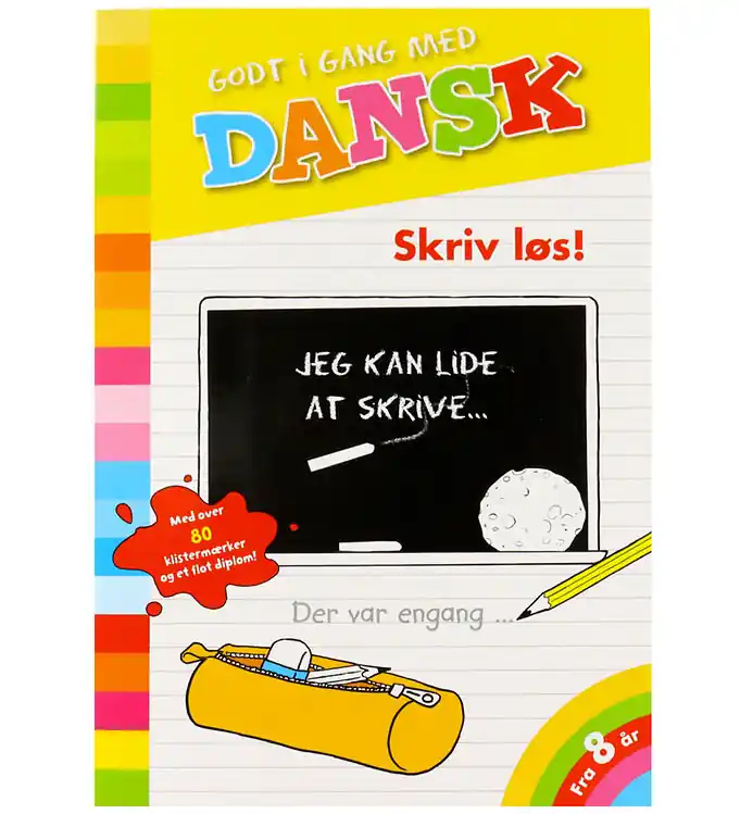 Actieprijs Forlaget Bolden Activiteitenboek - Goed op weg Deens - Schrijf S