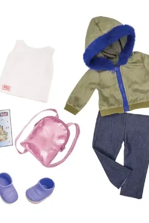 Our Generation Poppenkleding - Deluxe Doorzichtig naar de reis Laatste Kans