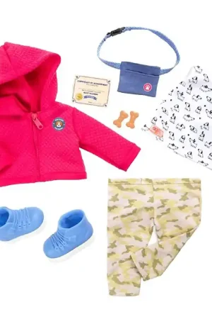 Exclusieve Aanbieding Our Generation Poppenkleding - Deluxe Hondentrainer
