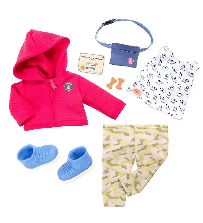Exclusieve Aanbieding Our Generation Poppenkleding - Deluxe Hondentrainer