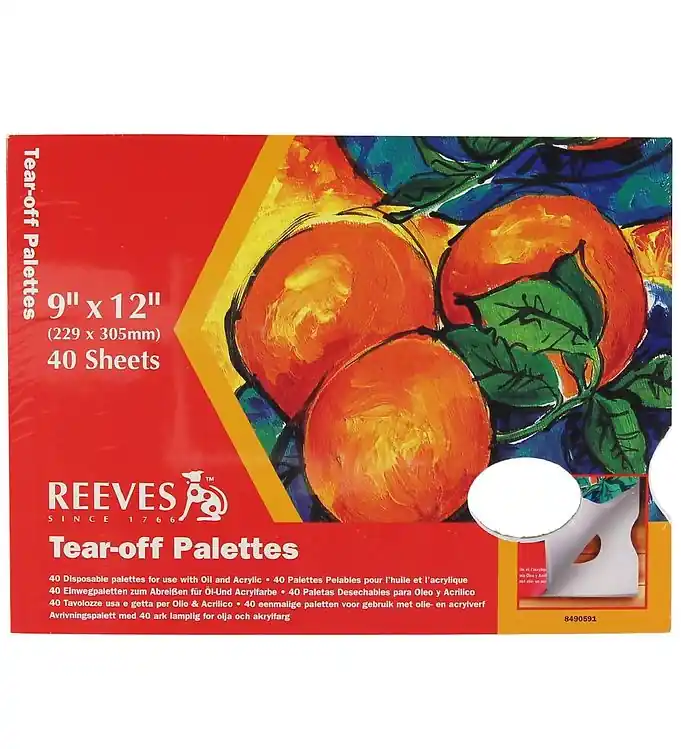 Direct Beschikbaar Reeves Papierpaletten - 23 x 30,5 cm - 40 Bladen