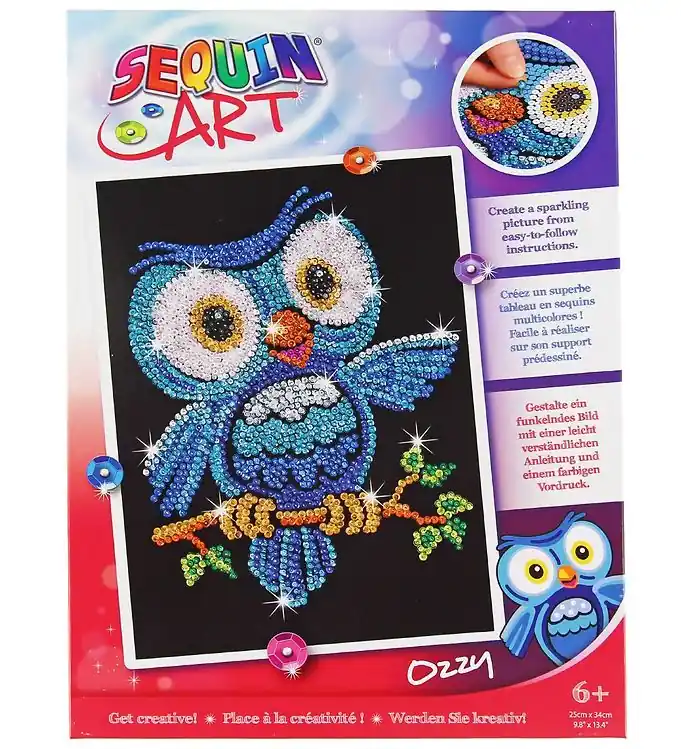 Op = Op Sequin Art Paillettenfoto - Ozzy - Uil