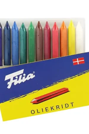 Filia Oliekrijt - 12 stk - 103/12 - Multicolour Gereduceerde Prijs