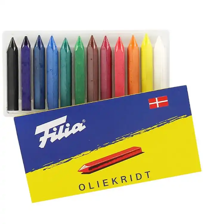 Filia Oliekrijt - 12 stk - 103/12 - Multicolour Gereduceerde Prijs