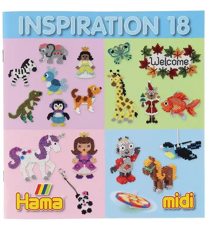 Laatste Versie Hama Midi Inspiratieboek - Nr. 18