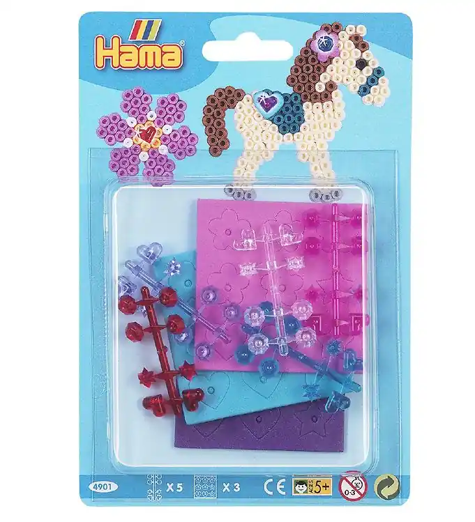 Goedkoop Hama Edelstenen & mosrubber - Paars_/Roze