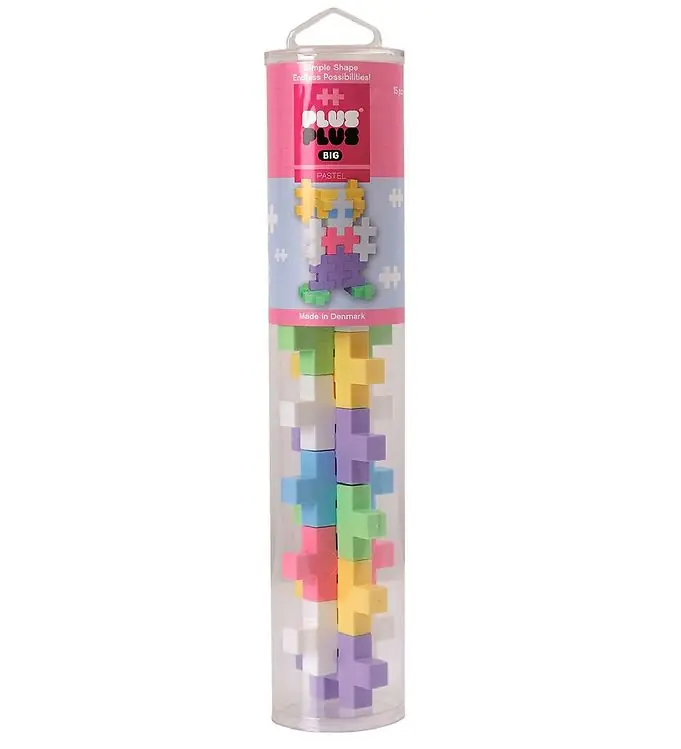 Plus-Plus BIG - Pastel - 15stk Koopje