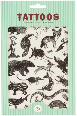 Bestel Nu Petit Monkey Tattoos - Zwart Dier