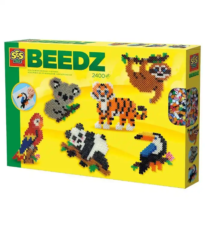 Weekendaanbieding SES Creative Beedz Kralenset - 2400 stk - De jungle