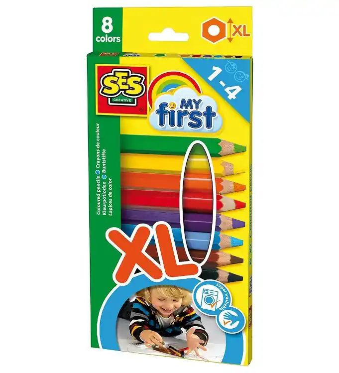 Gecertificeerd SES Creative - Mijn eerste Kleurpotloden