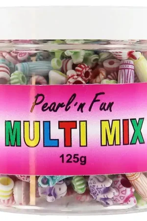 Betaalbaar Pearl'n Fun Kralen - 125 gram- Multicolour