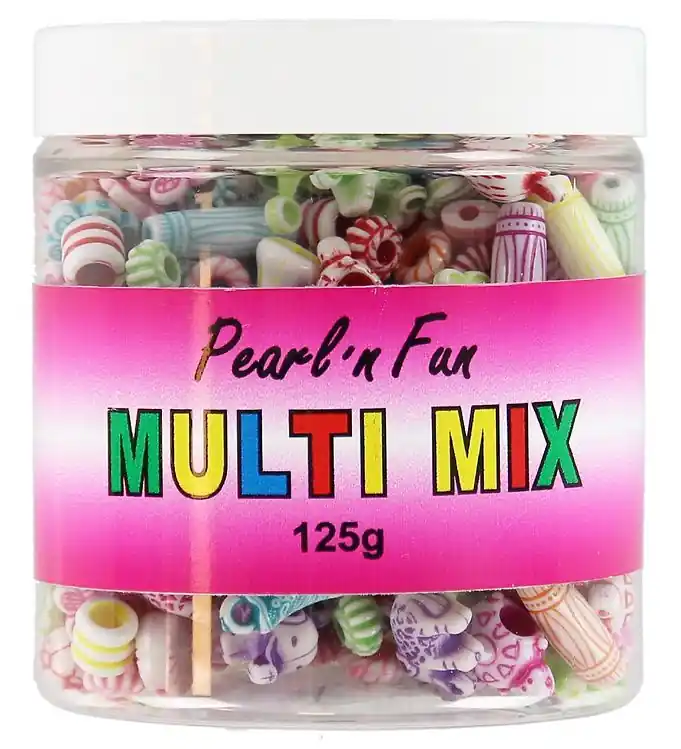 Betaalbaar Pearl'n Fun Kralen - 125 gram- Multicolour
