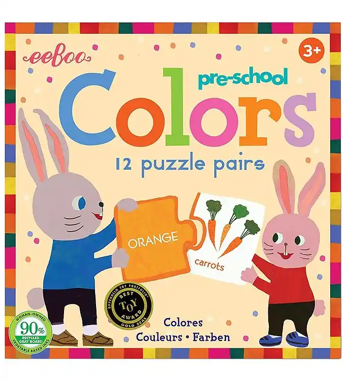 Koop Online Eeboo Puzzel - Wedstrijd Kleuren