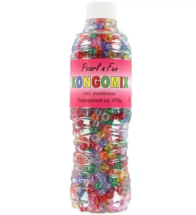 Tijdelijk Beschikbaar Pearl'n Fun Kralen - Congo - 270 gram - Transparant
