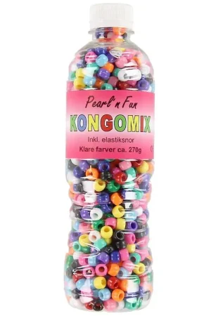Lage Prijs Pearl'n Fun Kralen - Kongo - 270 gram - Transparant Kleuren