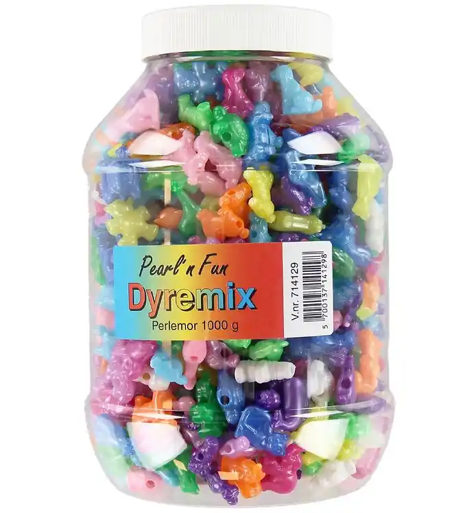 Pearl'n Fun Kralen - Dier - 1000 gram - Parelmoer Weekendaanbieding