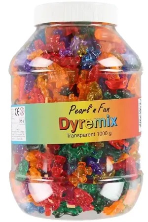 Express Levering Pearl'n Fun Kralen - Dier - 1000 gram - Transparant