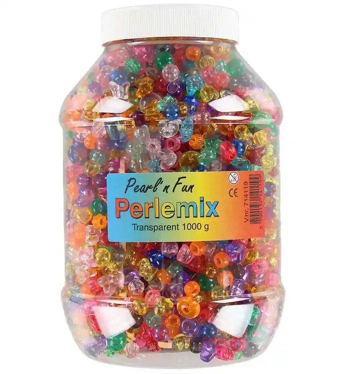 Pearl'n Fun Kralen - 1000 gram - Transparent Rechtstreeks Van De Fabrikant