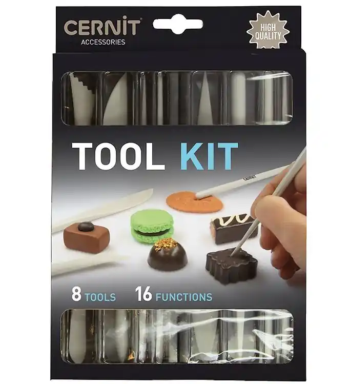Op = Op Cernit Gereedschapskit - 8 Onderdelen