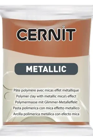 Favoriet Cernit Polymeer Klei - Metallic - Brons