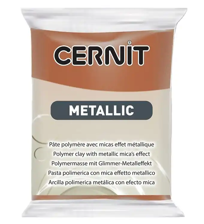 Favoriet Cernit Polymeer Klei - Metallic - Brons