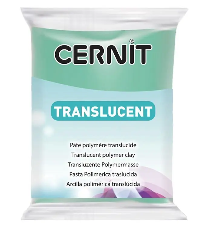 Cernit Polymeer Klei - Transparant - Smaragdgroen Groen Fabrieksprijs