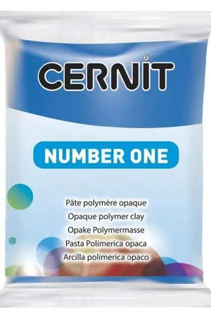 Cernit Polymeer Klei - Number One - Blauw Actieprijs