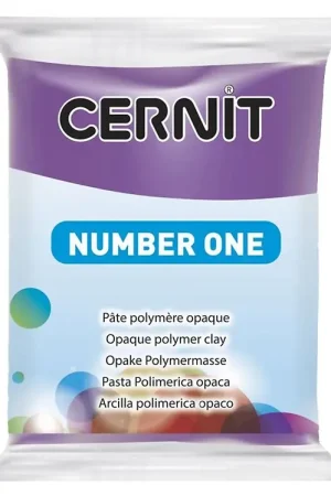 Snelle Levering Cernit Polymeer Klei - Number One - Violet
