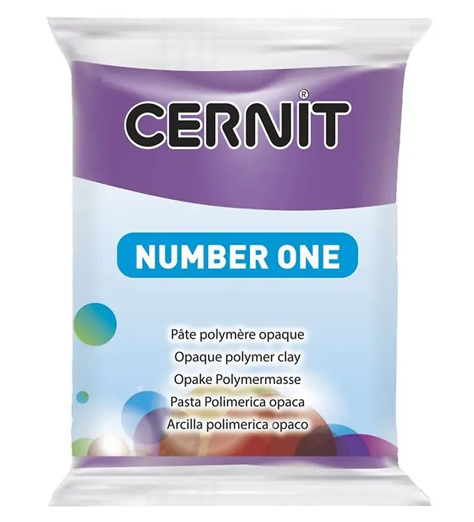 Snelle Levering Cernit Polymeer Klei - Number One - Violet