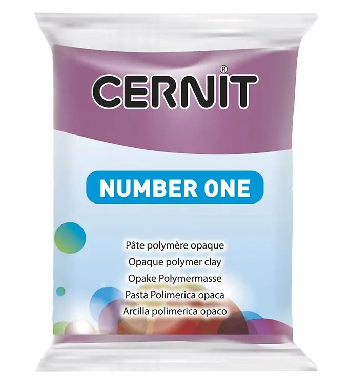 Cernit Polymeer Klei - Number One - lila Lage Kosten