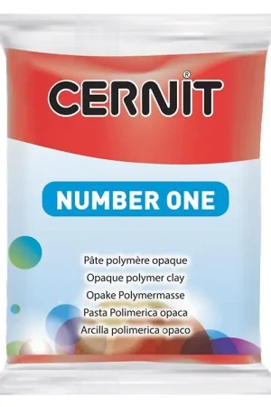 Cernit Polymeer Klei - Number One - Rood Superprijs