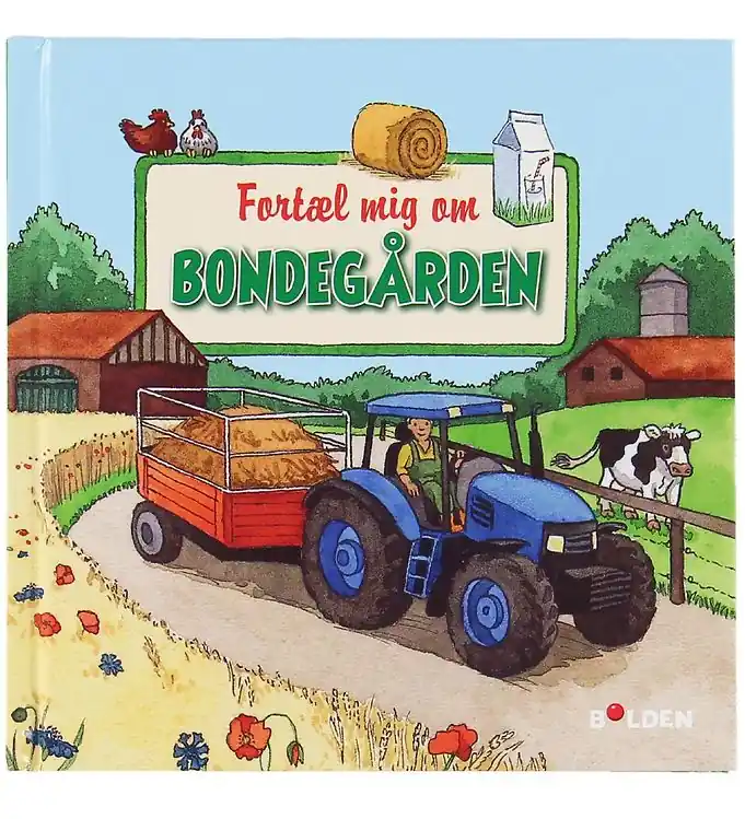 Forlaget Bolden Boek - Vertel me over de boerderij - Deens Direct Verzonden