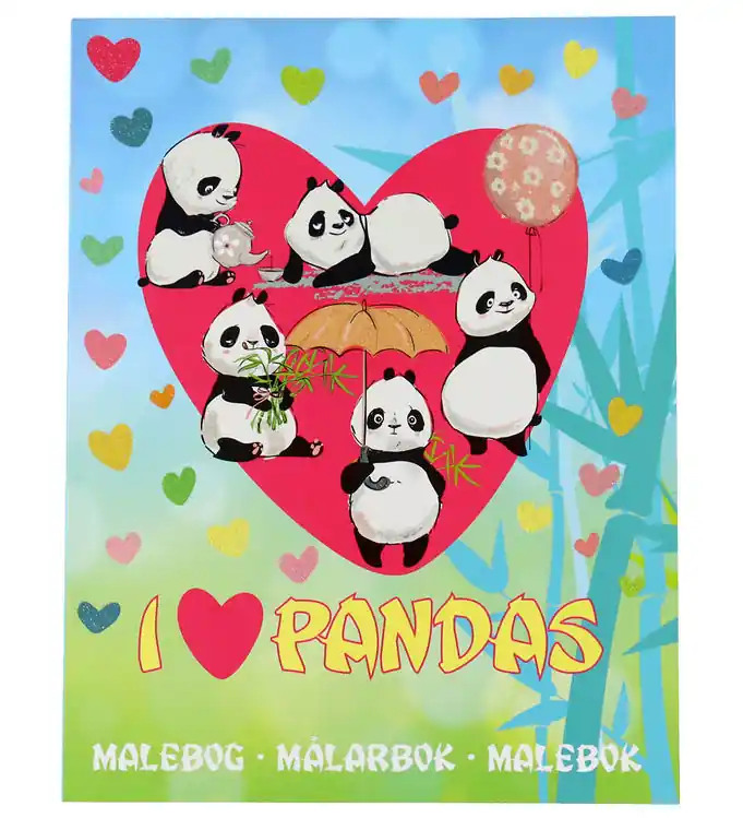 Voordeelprijs Karrusel Forlag Kleurboek - I Love Panda's