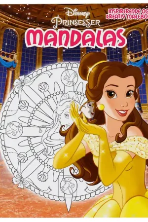 Betaalbaar Karrusel Forlag Kleurboek - Mandalas - Disney Prinsessen