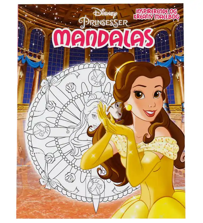 Betaalbaar Karrusel Forlag Kleurboek - Mandalas - Disney Prinsessen