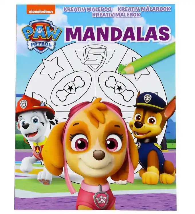 Karrusel Forlag Kleurboek - Mandalas - Paw Patrol Beperkte Voorraad