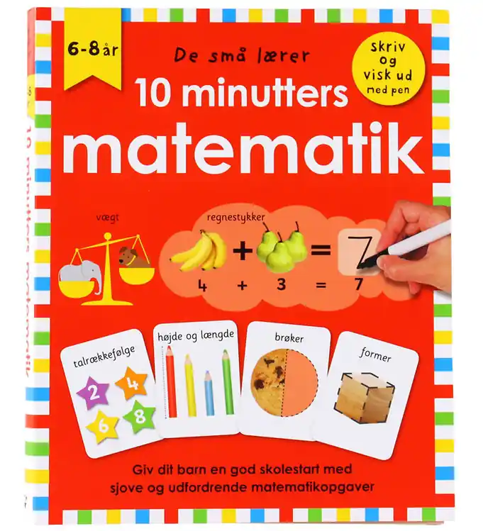 Goedkoop Alvilda Activiteitenboek - Schrijven en wissen - 10 minuten wisk