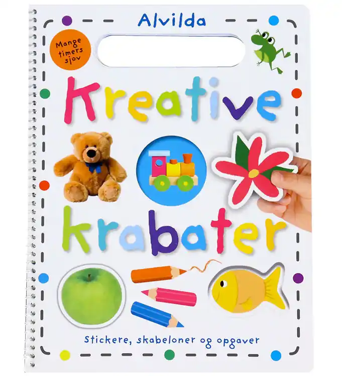Alvilda Activiteitenboek m. Stickers - Creatieve Krabats - DA Aanbieding