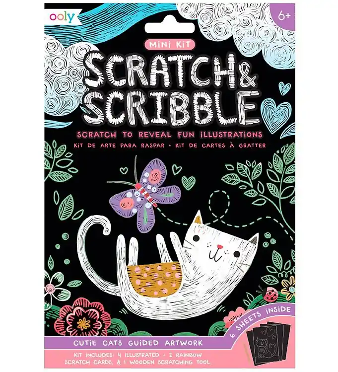 Ooly Krabben Eend Scribble Mini Set - Cutie Katten Nu Kopen