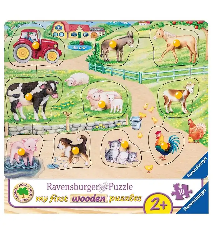 Must-Have Ravensburger Hout Puzzel - My First - Boerderij