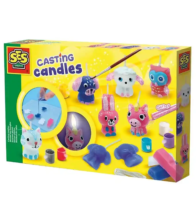 Nieuw SES Creative Giet kaars m. Verf