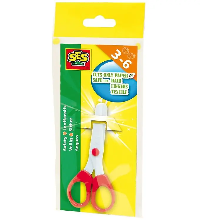 Aanbieding SES Creative Veiligheidschaar - Wit/Rood